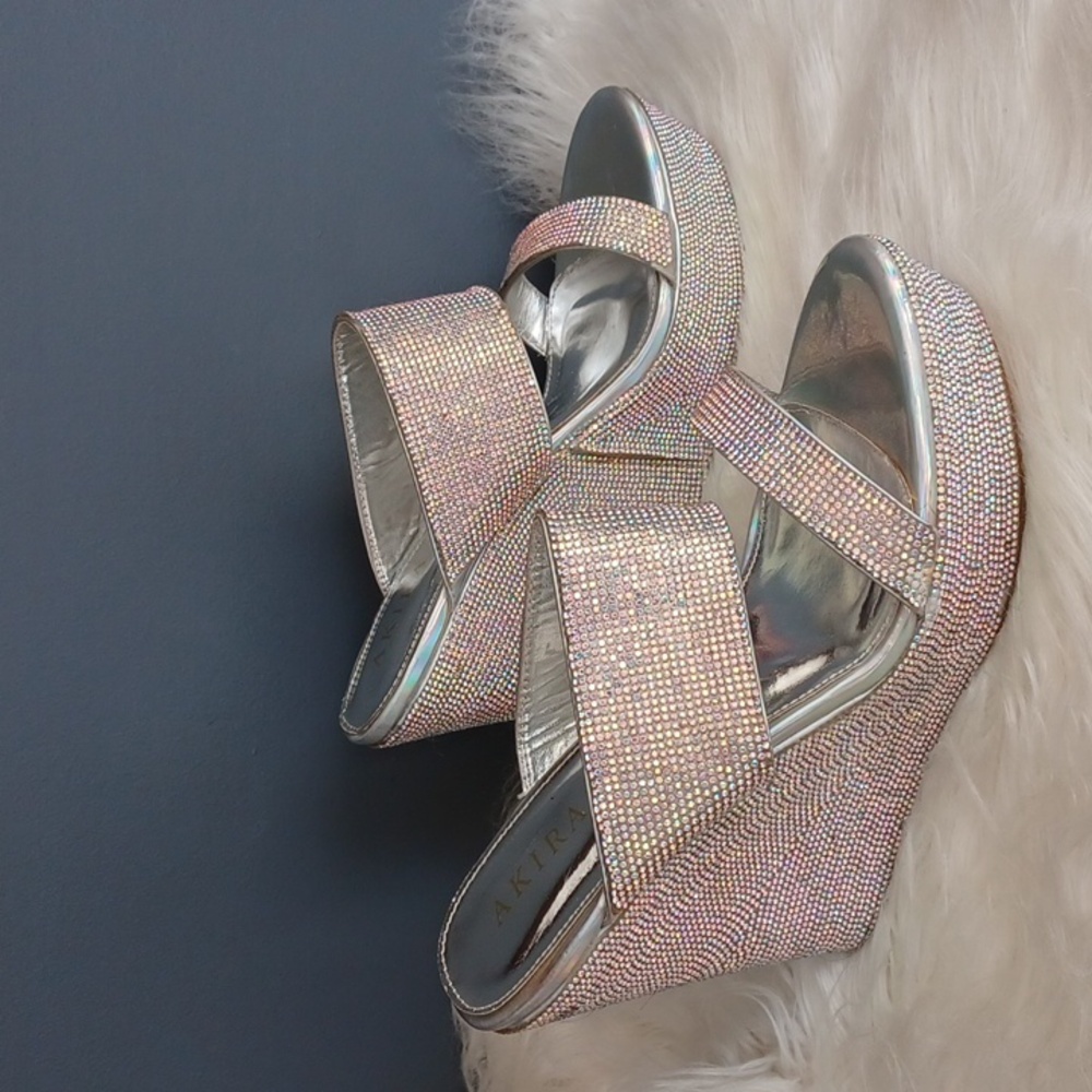 Akira rhinstone  wedges
